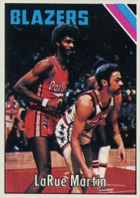 1975 Topps Lurue Martin #183 Basketball Card