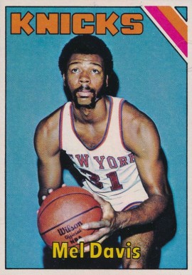 1975 Topps Mel Davis #179 Basketball Card