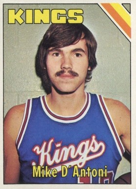 1975 Topps Mike D'Antoni #176 Basketball Card