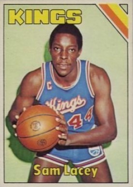 1975 Topps Sam Lacy #158 Basketball Card