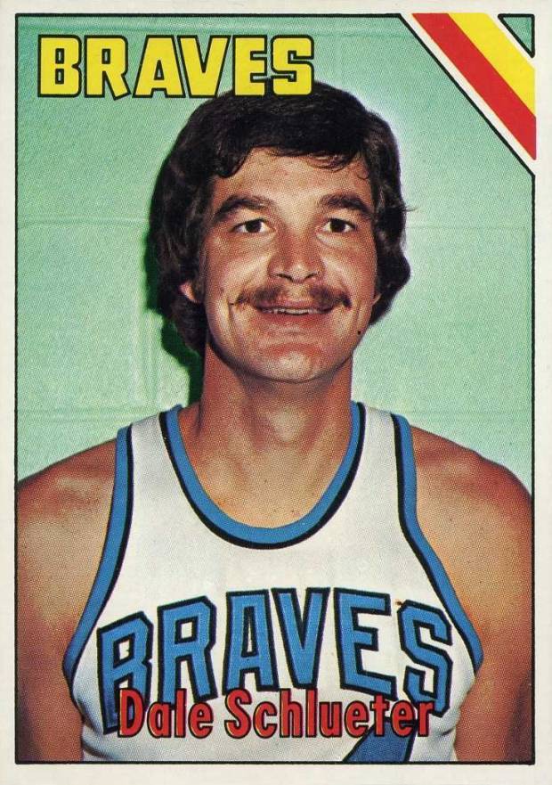 1975 Topps Dale Schlueter #154 Basketball Card