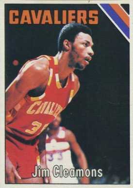 1975 Topps Jim Clemons #137 Basketball Card