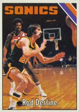 1975 Topps Rod Derline #112 Basketball Card