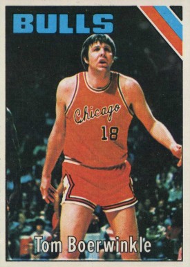 1975 Topps Tom Boerwinkle #102 Basketball Card