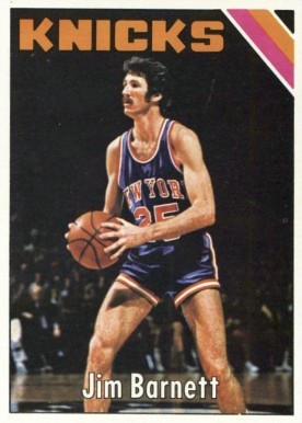 1975 Topps Jim Barnett #92 Basketball Card