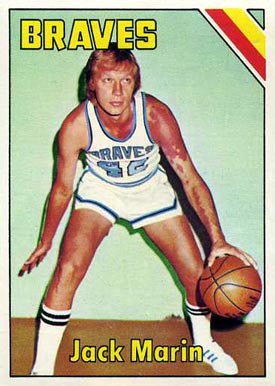 1975 Topps Jack Marin #82 Basketball Card