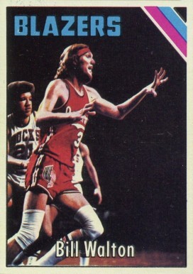 1975 Topps Bill Walton #77 Basketball Card