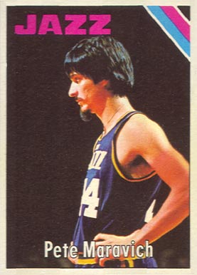 1975 Topps Pete Maravich #75 Basketball Card