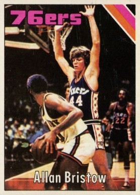 1975 Topps Allan Bristow #74 Basketball Card