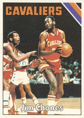 1975 Topps Jim Chones #66 Basketball Card