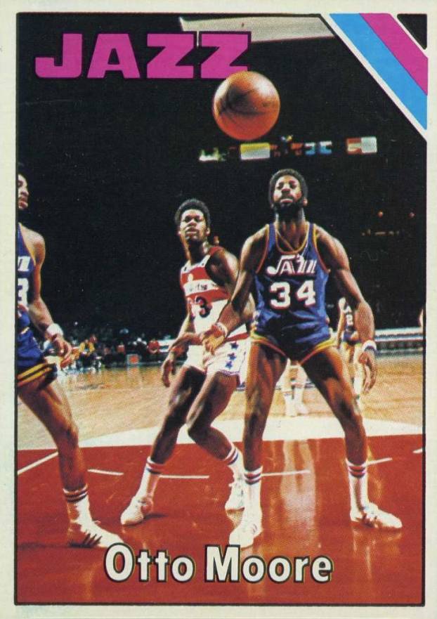 1975 Topps Otto Moore #54 Basketball Card
