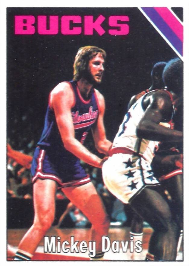 1975 Topps Mickey Davis #53 Basketball Card