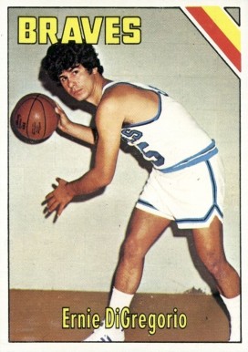 1975 Topps Ernie Digregorio #45 Basketball Card