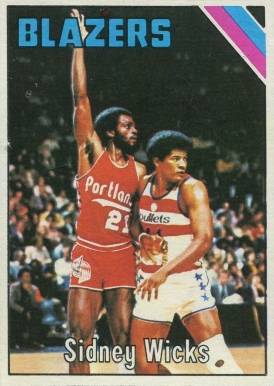 1975 Topps Sidney Wicks #40 Basketball Card