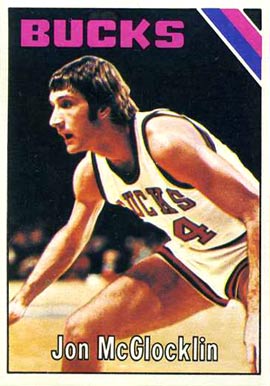 1975 Topps Jon McGlocklin #35 Basketball Card
