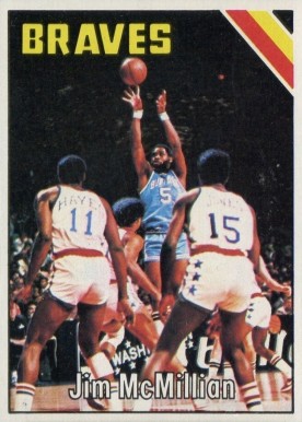 1975 Topps Jim McMillan #27 Basketball Card