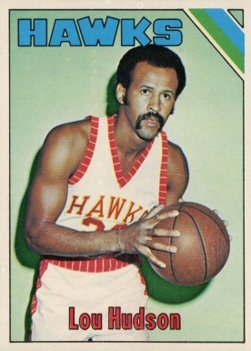 1975 Topps Lou Hudson #25 Basketball Card