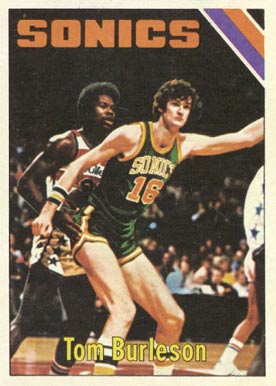 1975 Topps Tom Burleson #24 Basketball Card
