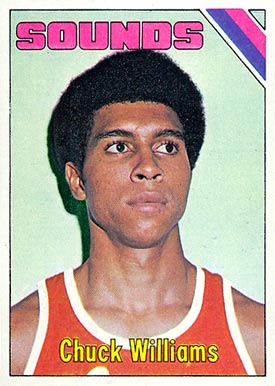 1975 Topps Chuck Williams #315 Basketball Card