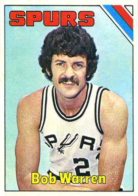 1975 Topps Bob Warren #313 Basketball Card