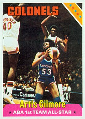 1975 Topps Artis Gilmore #250 Basketball Card