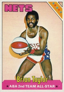 1975 Topps Brian Taylor #242 Basketball Card