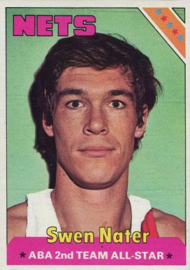 1975 Topps Swen Nater #231 Basketball Card
