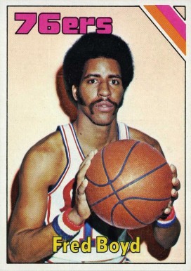 1975 Topps Fred Boyd #167 Basketball Card