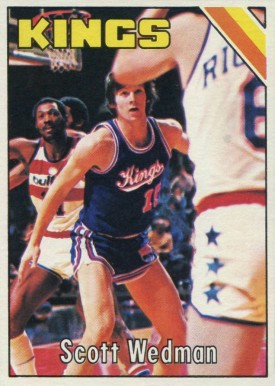 1975 Topps Scott Wedman #89 Basketball Card