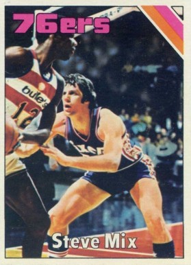 1975 Topps Steve Mix #56 Basketball Card