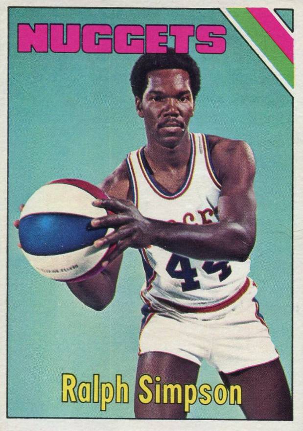 1975 Topps Ralph Simpson #240 Basketball Card