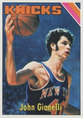 1975 Topps John Glanelli #141 Basketball Card