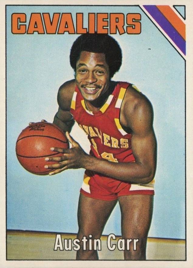 1975 Topps Austin Carr #105 Basketball Card