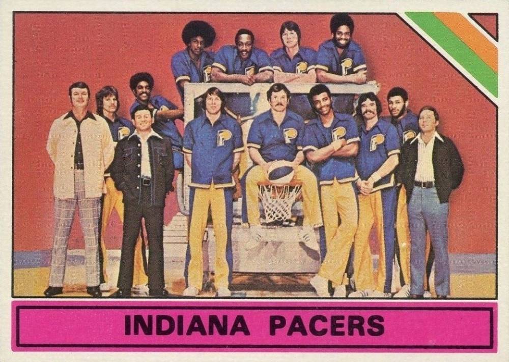 1975 Topps Indiana Pacers Team #322 Basketball Card