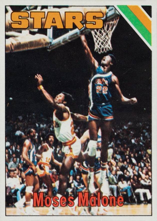 1975 Topps Moses Malone #254 Basketball Card
