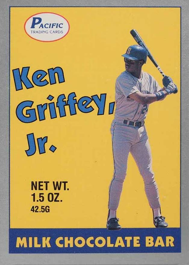 1989 Pacific Griffey Candy Bar Ken Griffey Jr. # Baseball Card