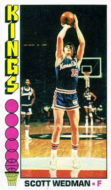 1976 Topps Scott Wedman #142 Basketball Card
