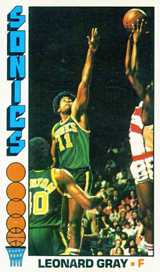 1976 Topps Leonard Gary #136 Basketball Card