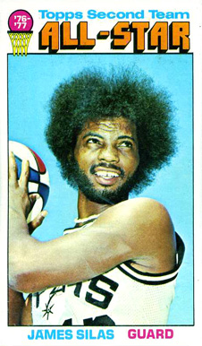 1976 Topps James Silas #134 Basketball Card