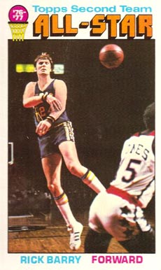 1976 Topps Rick Barry #132 Basketball Card