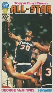 1976 Topps George McGinnis #128 Basketball Card
