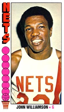 1976 Topps John Williamson #113 Basketball Card