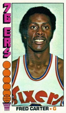 1976 Topps Fred Carter #111 Basketball Card
