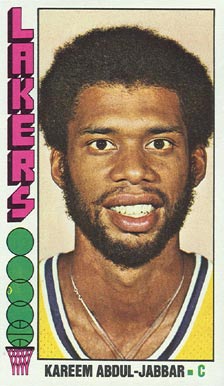 1976 Topps Kareem Abdul-Jabbar #100 Basketball Card