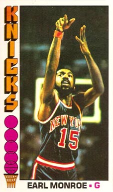 1976 Topps Earl Monroe #98 Basketball Card
