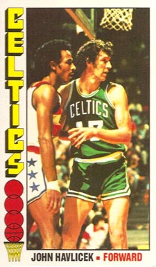 1976 Topps John Havlicek #90 Basketball Card
