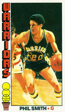 1976 Topps Phil Smith #89 Basketball Card