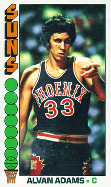 1976 Topps Alvan Adams #75 Basketball Card