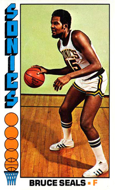 1976 Topps Bruce Seals #63 Basketball Card