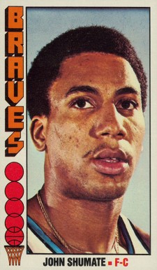 1976 Topps John Shumate #61 Basketball Card